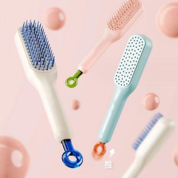 SKOVA Self-Cleaning Anti-Static Massage Comb
