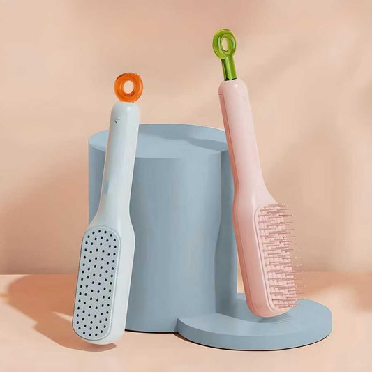 SKOVA Self-Cleaning Anti-Static Massage Comb