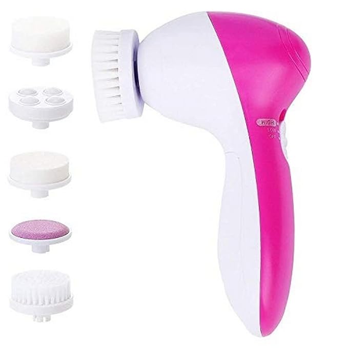 SKOVA 5-in-1 Facial Cleansing Brush | Deep Clean &amp; Massage