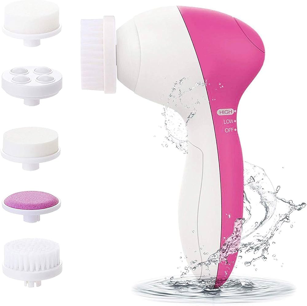 SKOVA 5-in-1 Facial Cleansing Brush | Deep Clean &amp; Massage