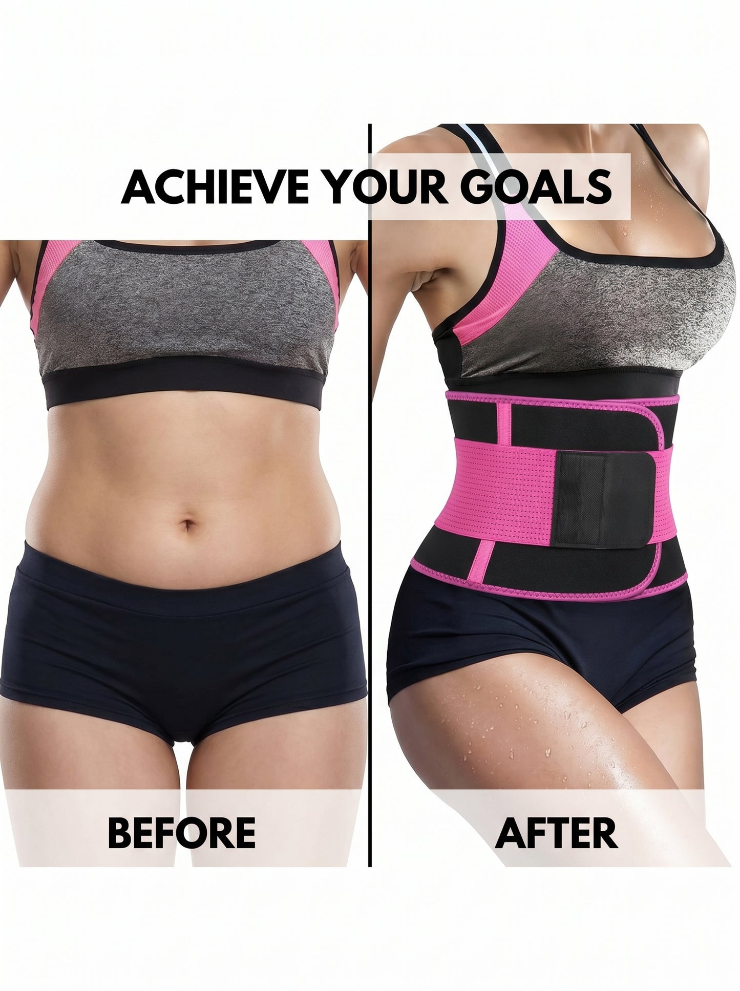 SKOVA Adjustable Waist Trimmer Belt | Pack of 2